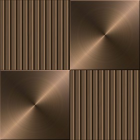 Textures   -   MATERIALS   -   METALS   -  Facades claddings - Bronze metal facade cladding texture seamless 10259