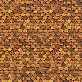 Textures   -   ARCHITECTURE   -   ROOFINGS   -  Clay roofs - Grand cru Ecaille shingles clay roof tile texture seamless 03501