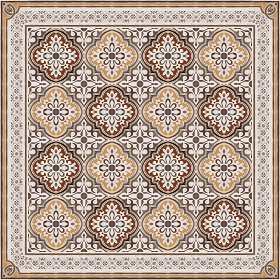 Textures   -   ARCHITECTURE   -   TILES INTERIOR   -   Cement - Encaustic   -  Encaustic - Traditional encaustic cement ornate tile texture seamless 13598