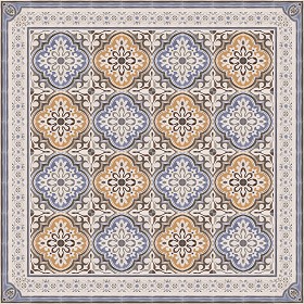 Textures   -   ARCHITECTURE   -   TILES INTERIOR   -   Cement - Encaustic   -  Encaustic - Traditional encaustic cement ornate tile texture seamless 13599