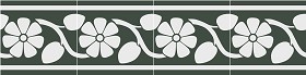 Textures   -   ARCHITECTURE   -   TILES INTERIOR   -   Cement - Encaustic   -  Victorian - Border tiles victorian cement floor texture seamless 13819