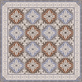 Textures   -   ARCHITECTURE   -   TILES INTERIOR   -   Cement - Encaustic   -  Encaustic - Traditional encaustic cement ornate tile texture seamless 13600