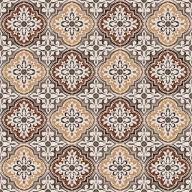 Textures   -   ARCHITECTURE   -   TILES INTERIOR   -   Cement - Encaustic   -  Encaustic - Traditional encaustic cement ornate tile texture seamless 13601