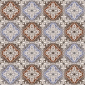 Textures   -   ARCHITECTURE   -   TILES INTERIOR   -   Cement - Encaustic   -  Encaustic - Traditional encaustic cement ornate tile texture seamless 13602