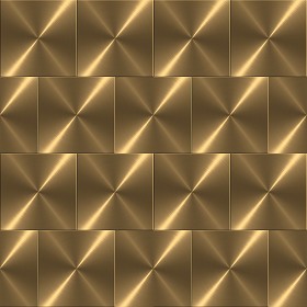 Textures   -   MATERIALS   -   METALS   -  Facades claddings - Gold metal facade cladding texture seamless 10268