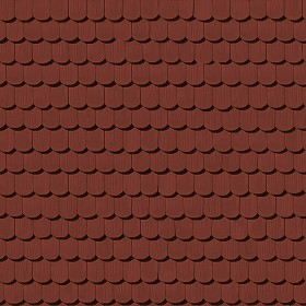 Textures   -   ARCHITECTURE   -   ROOFINGS   -  Clay roofs - Shingle clay roof tile texture seamless 03511