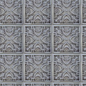 Textures   -   ARCHITECTURE   -   DECORATIVE PANELS   -   3D Wall panels   -  Mixed colors - Interior ceiling tiles panel texture seamless 02888