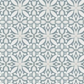 Textures   -   ARCHITECTURE   -   TILES INTERIOR   -   Cement - Encaustic   -  Encaustic - Traditional encaustic cement ornate tile texture seamless 13608