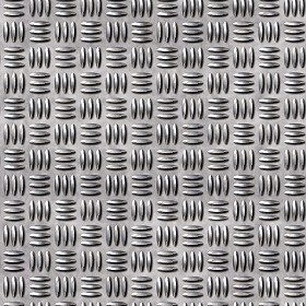 Textures   -   MATERIALS   -   METALS   -  Plates - Inox metal plate texture seamless 10747