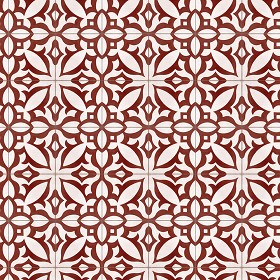 Textures   -   ARCHITECTURE   -   TILES INTERIOR   -   Cement - Encaustic   -  Encaustic - Traditional encaustic cement ornate tile texture seamless 13609