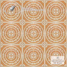 Textures   -   ARCHITECTURE   -   TILES INTERIOR   -   Ornate tiles   -  Geometric patterns - Vietri italy ceramics floor tiles texture seamless 19154