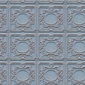 Textures   -   ARCHITECTURE   -   DECORATIVE PANELS   -   3D Wall panels   -  Mixed colors - Interior ceiling tiles panel texture seamless 02893
