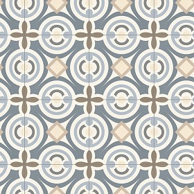 Textures   -   ARCHITECTURE   -   TILES INTERIOR   -   Cement - Encaustic   -  Encaustic - Traditional encaustic cement ornate tile texture seamless 13613