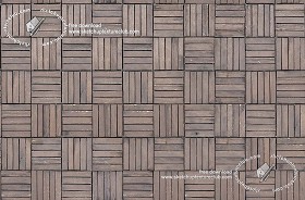Textures   -   ARCHITECTURE   -   WOOD PLANKS   -  Wood decking - Aged varnished dirty decking wood cm 10x10 texture seamless 19261