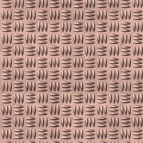 Textures   -   MATERIALS   -   METALS   -  Plates - Copper metal plate texture seamless 10752