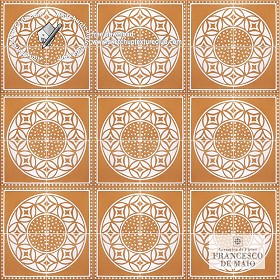 Textures   -   ARCHITECTURE   -   TILES INTERIOR   -   Ornate tiles   -  Geometric patterns - Vietri italy ceramics floor tiles texture seamless 19161