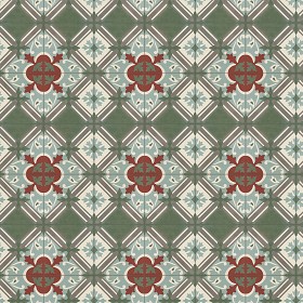 Textures   -   ARCHITECTURE   -   TILES INTERIOR   -   Cement - Encaustic   -  Encaustic - Traditional encaustic cement ornate tile texture seamless 13620
