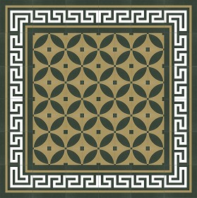 Textures   -   ARCHITECTURE   -   TILES INTERIOR   -   Cement - Encaustic   -  Victorian - Victorian cement floor tile texture seamless 13841