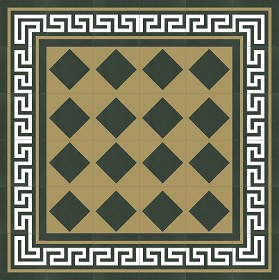 Textures   -   ARCHITECTURE   -   TILES INTERIOR   -   Cement - Encaustic   -  Victorian - Victorian cement floor tile texture seamless 13842