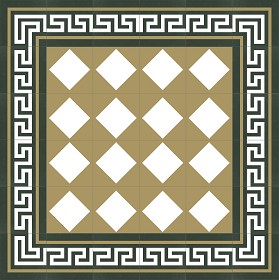 Textures   -   ARCHITECTURE   -   TILES INTERIOR   -   Cement - Encaustic   -  Victorian - Victorian cement floor tile texture seamless 13843