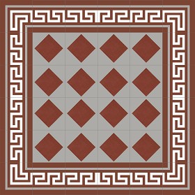 Textures   -   ARCHITECTURE   -   TILES INTERIOR   -   Cement - Encaustic   -  Victorian - Victorian cement floor tile texture seamless 13845