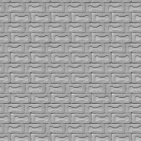 Textures   -   ARCHITECTURE   -   PAVING OUTDOOR   -   Pavers stone   -  Blocks regular - Pavers stone regular blocks texture seamless 06403