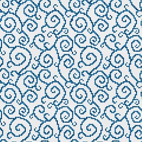 Textures   -   ARCHITECTURE   -   TILES INTERIOR   -   Mosaico   -   Classic format   -  Patterned - Mosaico patterned tiles texture seamless 15222