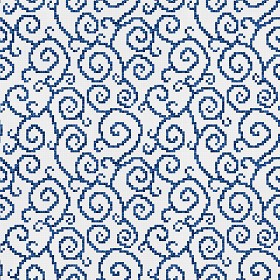 Textures   -   ARCHITECTURE   -   TILES INTERIOR   -   Mosaico   -   Classic format   -  Patterned - Mosaico patterned tiles texture seamless 15223