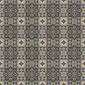 Textures   -   ARCHITECTURE   -   TILES INTERIOR   -   Cement - Encaustic   -  Victorian - Victorian cement floor tile texture seamless 13851