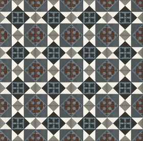 Textures   -   ARCHITECTURE   -   TILES INTERIOR   -   Cement - Encaustic   -  Victorian - Victorian cement floor tile texture seamless 13853