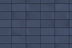 Textures   -   MATERIALS   -   METALS   -  Facades claddings - Metal brick facade cladding texture seamless 10299