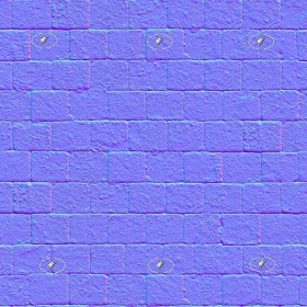 Textures   -   ARCHITECTURE   -   PAVING OUTDOOR   -   Pavers stone   -   Blocks regular  - Pavers stone regular blocks texture seamless 20772 - Normal
