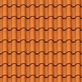 Textures   -   ARCHITECTURE   -   ROOFINGS   -  Clay roofs - Clay roof texture seamless 19580