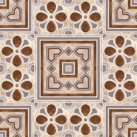 Textures   -   ARCHITECTURE   -   TILES INTERIOR   -   Cement - Encaustic   -  Encaustic - Traditional encaustic cement ornate tile texture seamless 13637