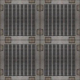 Textures   -   MATERIALS   -   METALS   -  Plates - Industrial iron metal plate texture seamless 10777