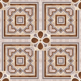 Textures   -   ARCHITECTURE   -   TILES INTERIOR   -   Cement - Encaustic   -  Encaustic - Traditional encaustic cement ornate tile texture seamless 13638