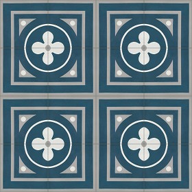 Textures   -   ARCHITECTURE   -   TILES INTERIOR   -   Cement - Encaustic   -  Victorian - Victorian cement floor tile texture seamless 13859