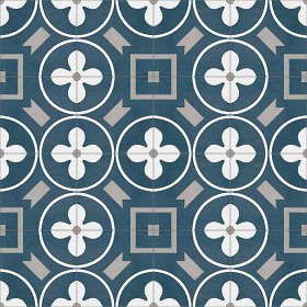 Textures   -   ARCHITECTURE   -   TILES INTERIOR   -   Cement - Encaustic   -  Victorian - Victorian cement floor tile texture seamless 13861