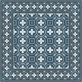 Textures   -   ARCHITECTURE   -   TILES INTERIOR   -   Cement - Encaustic   -  Victorian - Victorian cement floor tile texture seamless 13862