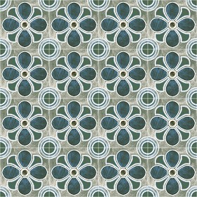 Textures   -   ARCHITECTURE   -   TILES INTERIOR   -   Cement - Encaustic   -  Encaustic - Traditional encaustic cement ornate tile texture seamless 13643
