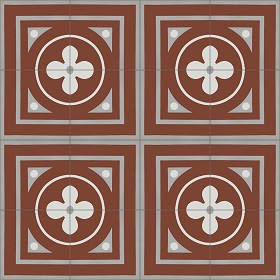 Textures   -   ARCHITECTURE   -   TILES INTERIOR   -   Cement - Encaustic   -  Victorian - Victorian cement floor tile texture seamless 13863