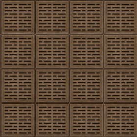 Textures   -   MATERIALS   -   METALS   -  Plates - Industrial bronze metal plate texture seamless 10784