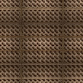 Textures   -   MATERIALS   -   METALS   -  Plates - Industrial bronze metal plate texture seamless 10786