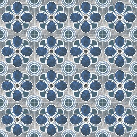 Textures   -   ARCHITECTURE   -   TILES INTERIOR   -   Cement - Encaustic   -  Encaustic - Traditional encaustic cement ornate tile texture seamless 13647