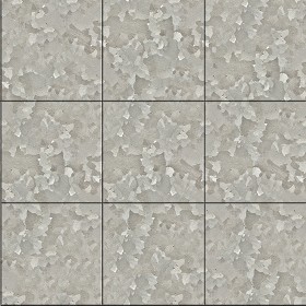 Textures   -   MATERIALS   -   METALS   -  Facades claddings - Galvanized steel metal facade cladding texture seamless 10319