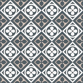 Textures   -   ARCHITECTURE   -   TILES INTERIOR   -   Cement - Encaustic   -  Victorian - Victorian cement floor tile texture seamless 13877