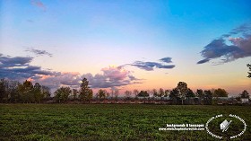 Textures   -   BACKGROUNDS &amp; LANDSCAPES   -   NATURE   -  Countrysides &amp; Hills - Countryside background with autumn sunset 21020