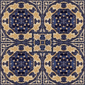 Textures   -   ARCHITECTURE   -   TILES INTERIOR   -   Mosaico   -   Classic format   -  Patterned - Mosaico patterned tiles texture seamless 16463