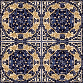 Textures   -   ARCHITECTURE   -   TILES INTERIOR   -   Mosaico   -   Classic format   -  Patterned - Mosaico patterned tiles texture seamless 16469
