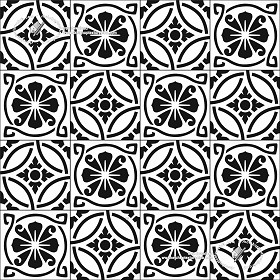 Textures   -   ARCHITECTURE   -   TILES INTERIOR   -   Cement - Encaustic   -  Victorian - Victorian cement floor tile texture seamless 19290